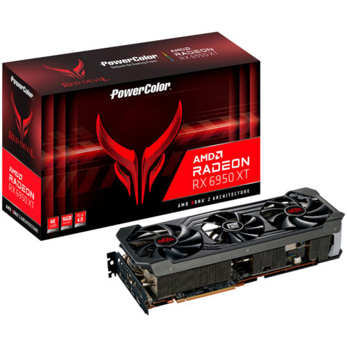 Placa video PowerColor Radeon Red Devil RX 6950 XT OC, 16GB GDDR6