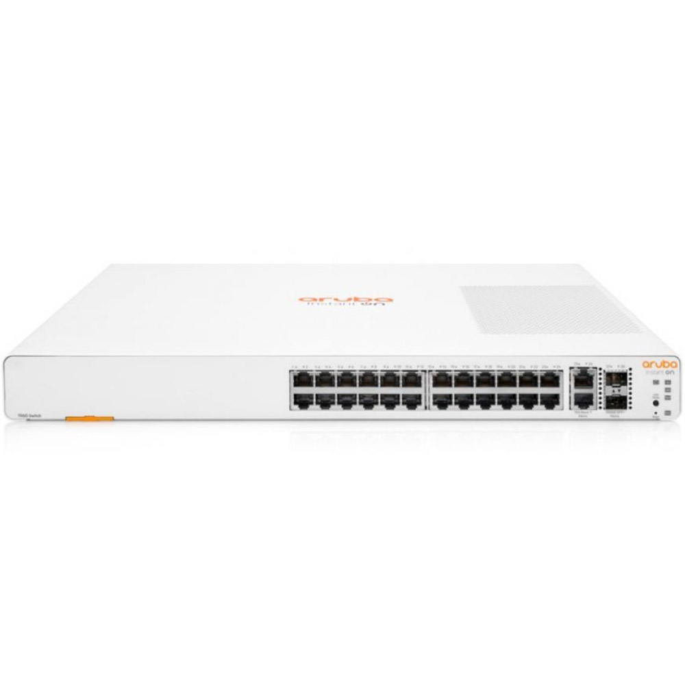 Switch Aruba Instant On 1960 24G JL806A, 128 Gbps, 2 x SFP+ , 26 x RJ45