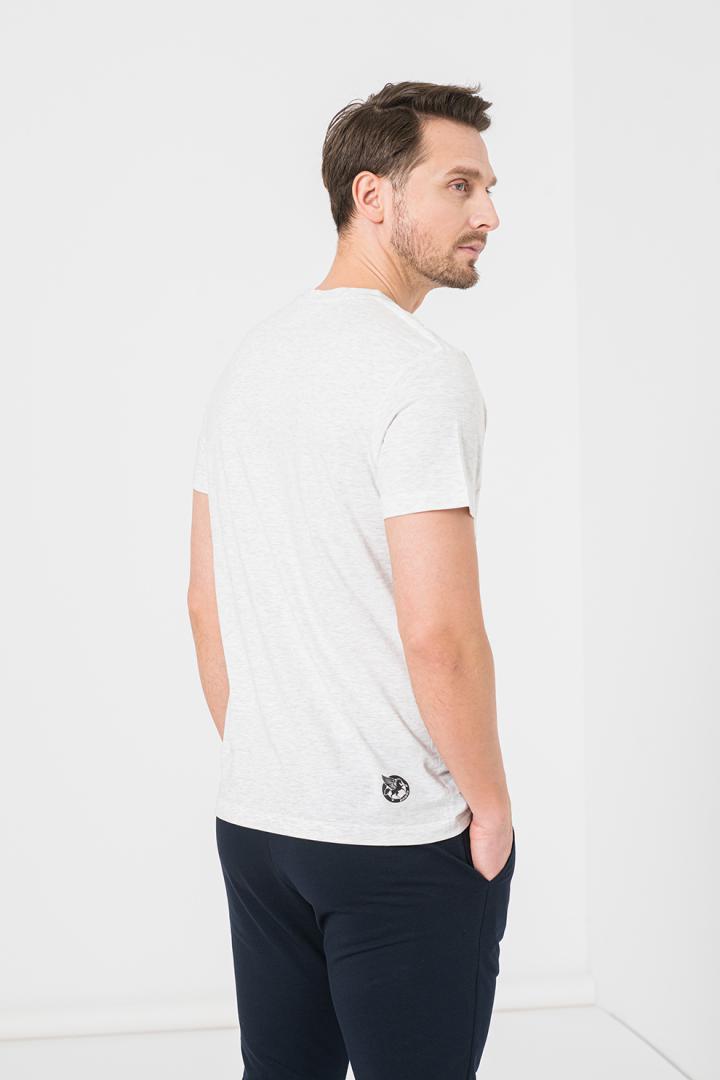 TRICOU CASUAL DRACON BARBATI LIGHT GRAY-S
