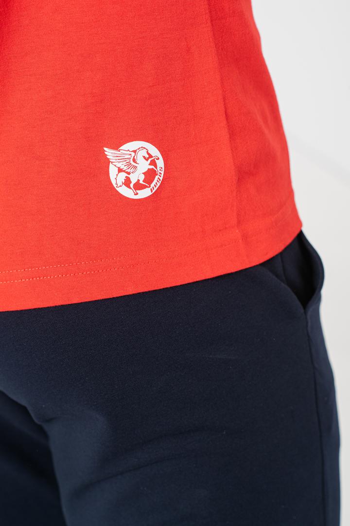 TRICOU CASUAL SFINX BARBATI RED-XXL
