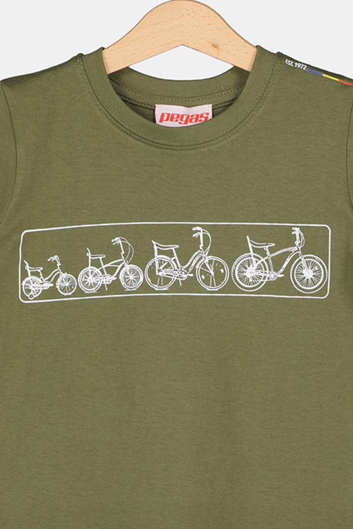 TRICOU  MULTIBIKE PEGAS COPII  KHAKI-4