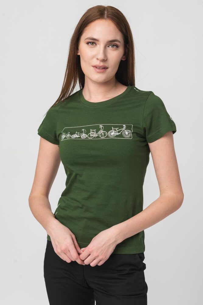 TRICOU  MULTIBIKE PEGAS FEMEI  BOTTLE GREEN-M