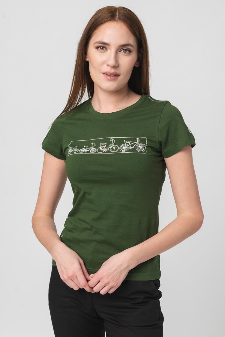 TRICOU  MULTIBIKE PEGAS FEMEI  BOTTLE GREEN-M