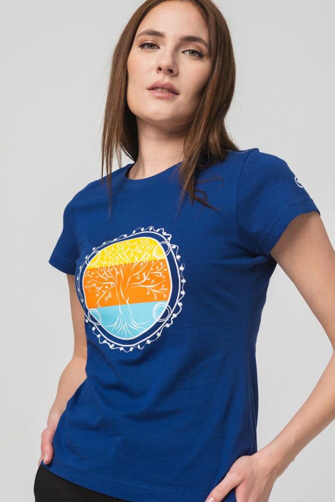 TRICOU  ROATA FAMILIE FEMEI   ROYAL BLUE-XL