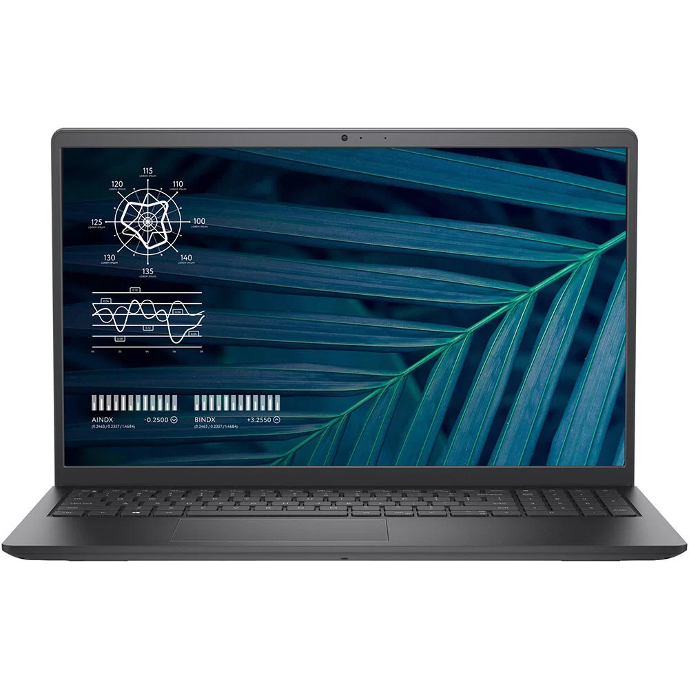 Laptop Dell Vostro 3510, 15.6 inch, i7-1165G7, 16GB RAM, 512GB SSD, Intel Iris Xe Graphics, Carbon Black, N8012VN3510EMEAUBU