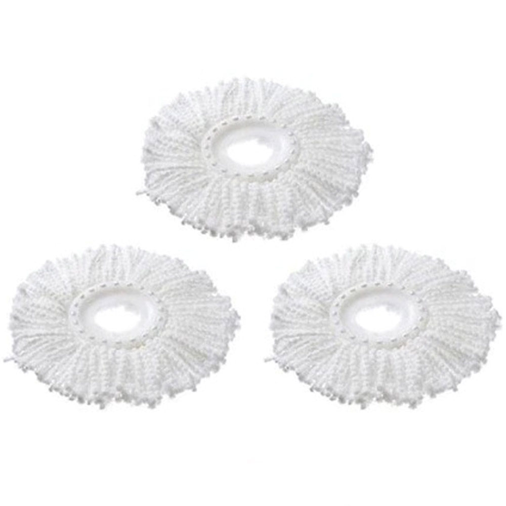 Set 3 Rezerve mop rotativ Easy Clean 360, microfibra
