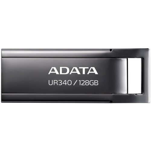Memorie USB ADATA UR340, 128GB, USB 3.2, Metalic