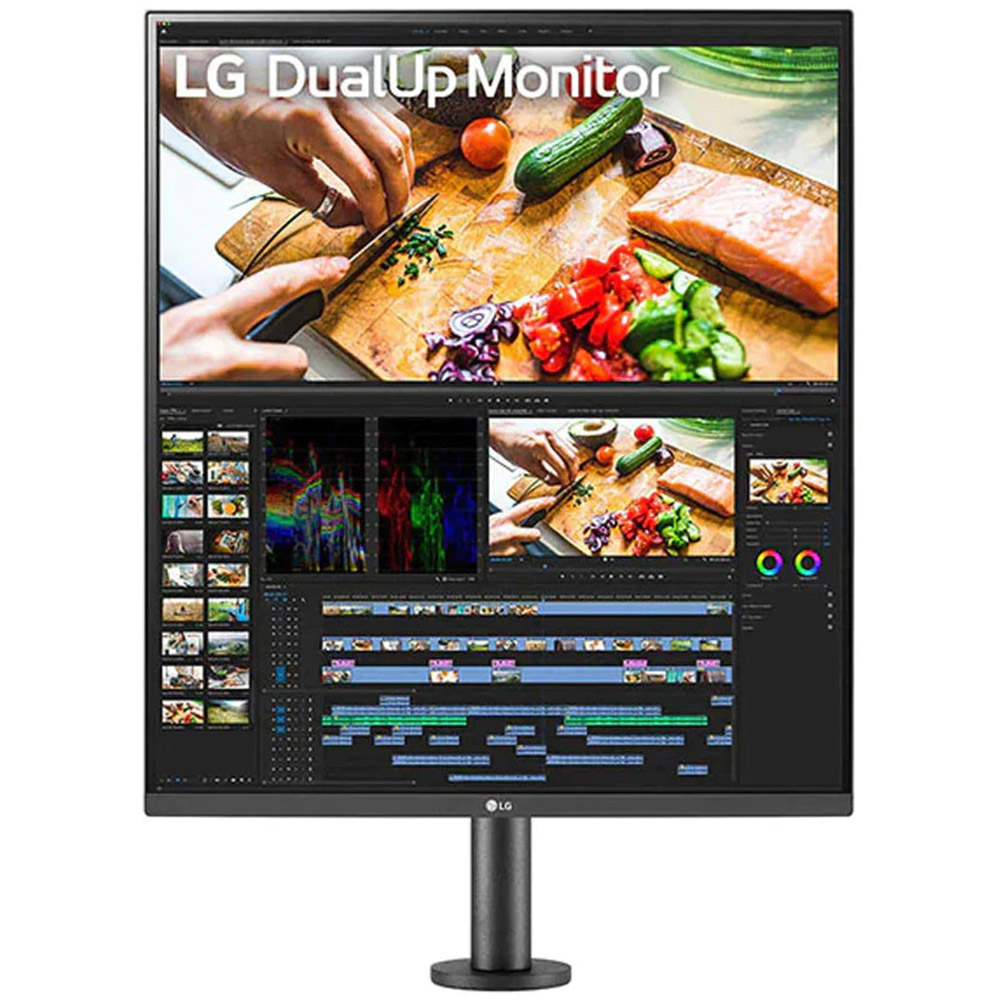 Monitor LG DualUP 28MQ780, 27.6 inch, 60 Hz, 5 ms, IPS, USB Type-C, HDMI, Display port, Pivot, VESA, Negru