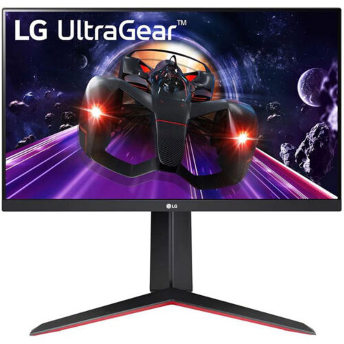 Monitor Gaming LED IPS LG UltraGear 24 inch, Full HD, 144Hz, 1ms, AMD FreeSync Premium, HDR10, 2 x HDMI, Display Port, Pivot, 24GN650-B.AEU