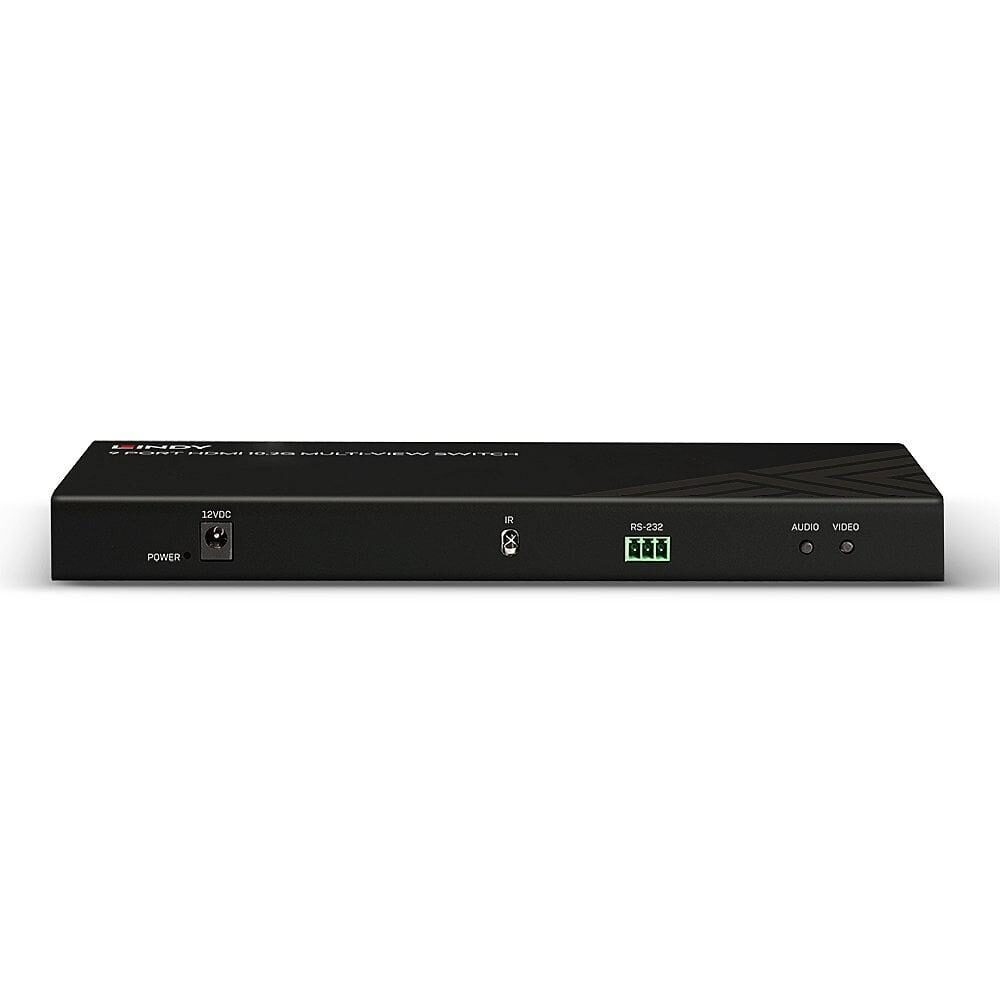 IR remote or RS-232 Seamless switching between sources  Technical details  Specifications  AV