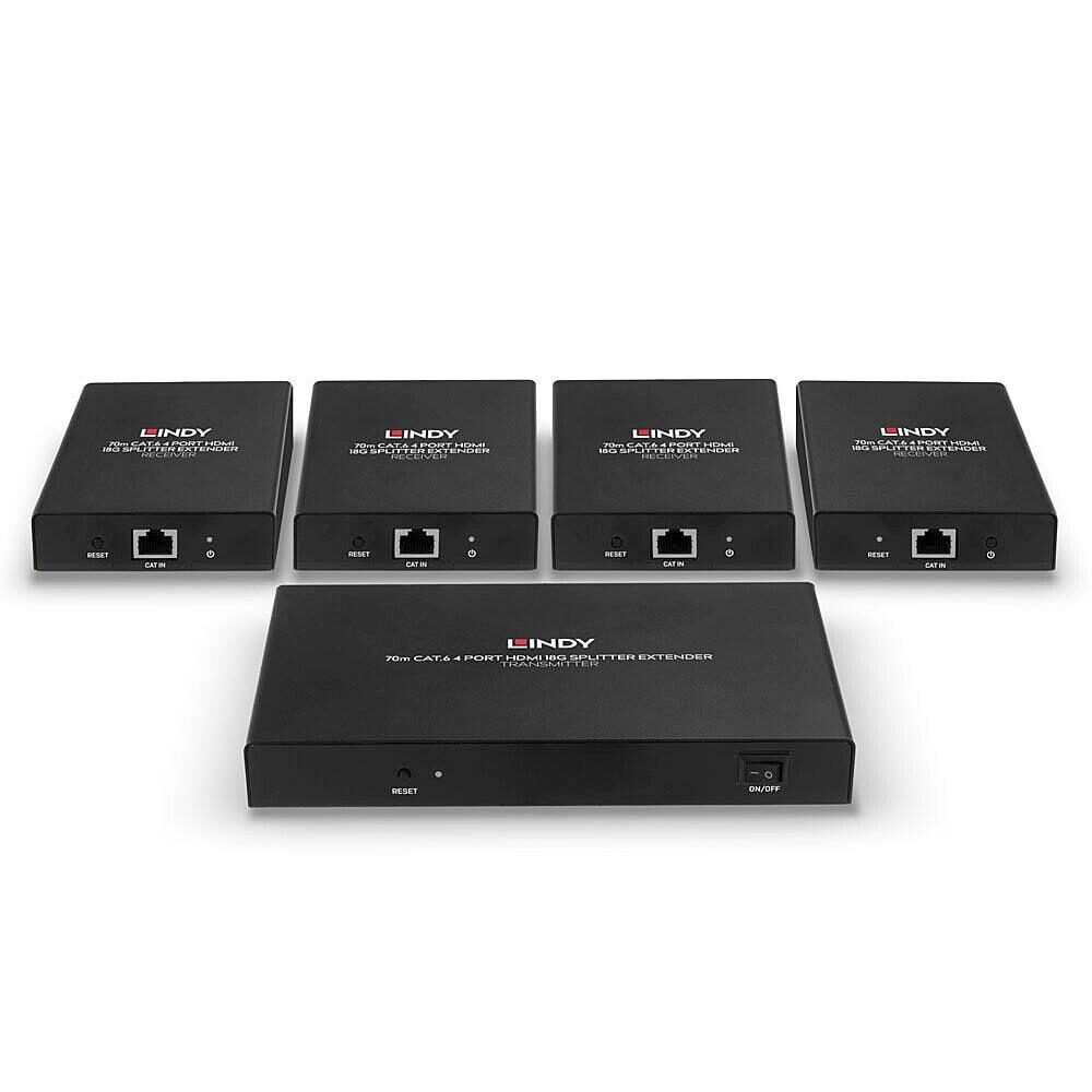 with additional support for HDR Features a loop-through HDMI output on the transmitter for local monitoring or cascading for