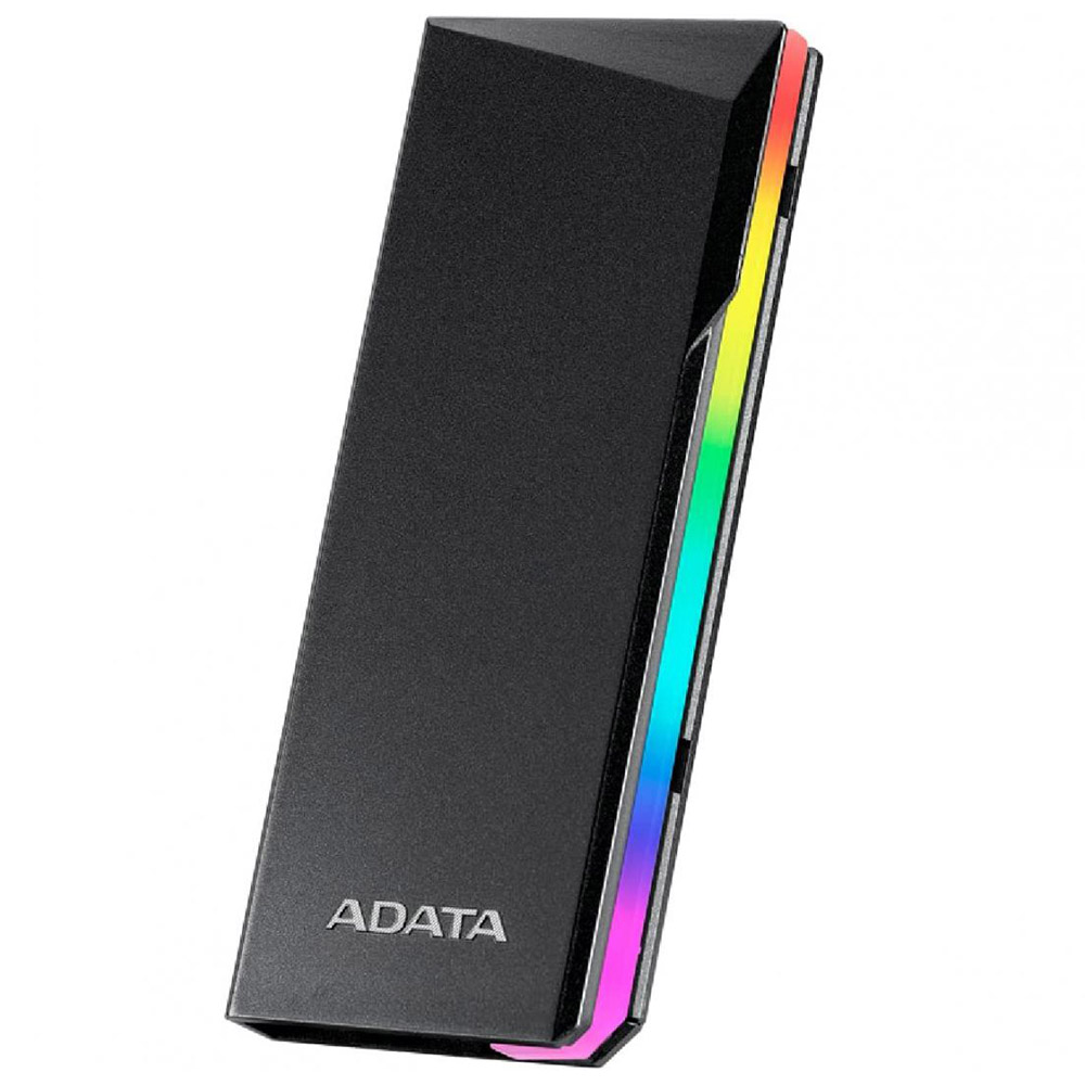 Rack Extern SSD/HDD ADATA EC700G M.2, USB-C 3.2, RGB