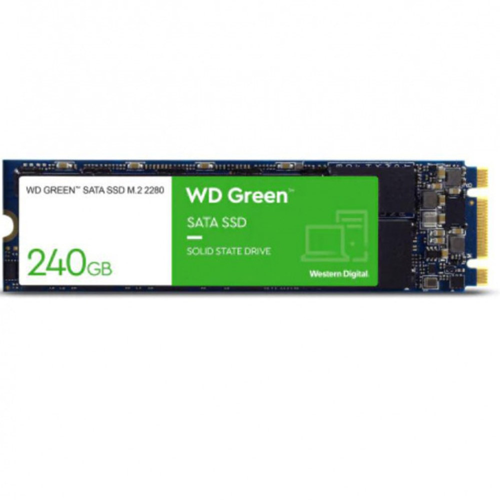 SSD Western Digital Green, M2, 240GB, 6 Gb/s, WDS240G3G0B