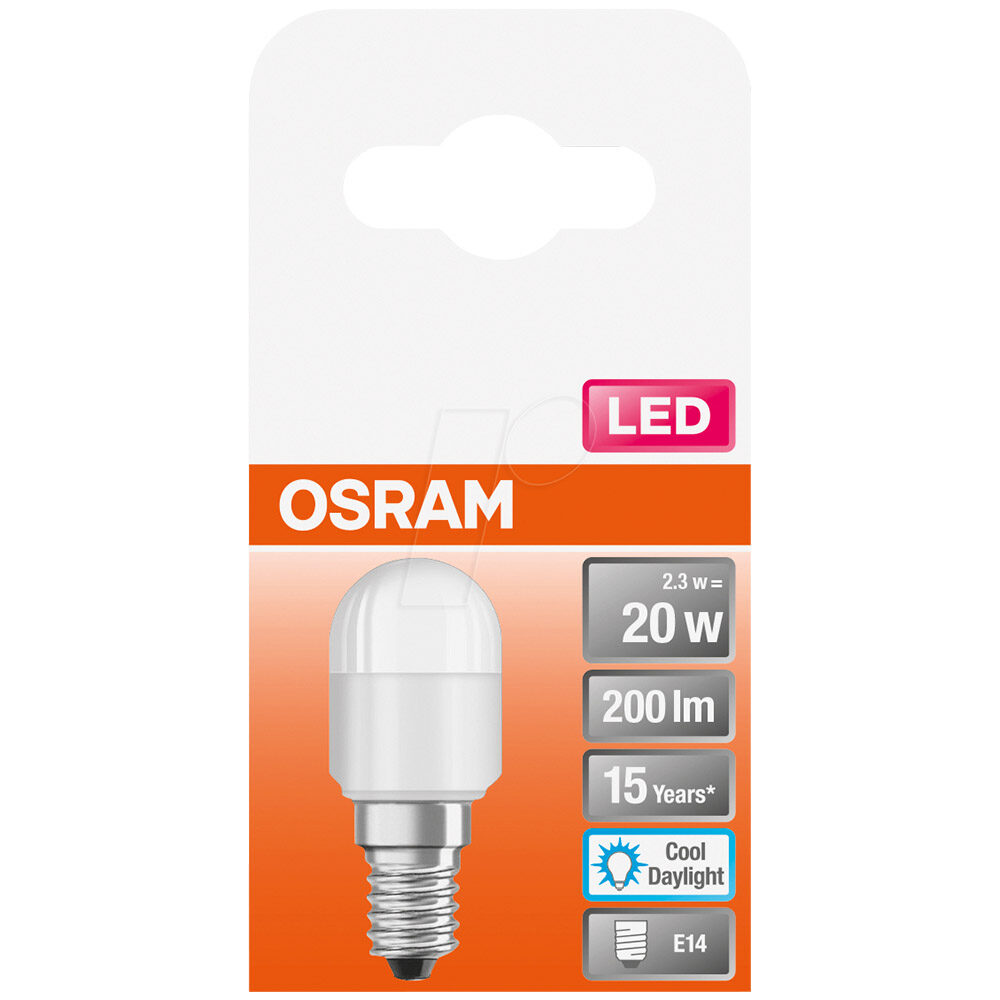 Bec LED Osram, E14, 2.3W, 220-240V, lumina rece, 200 lumeni, 000004058075432789