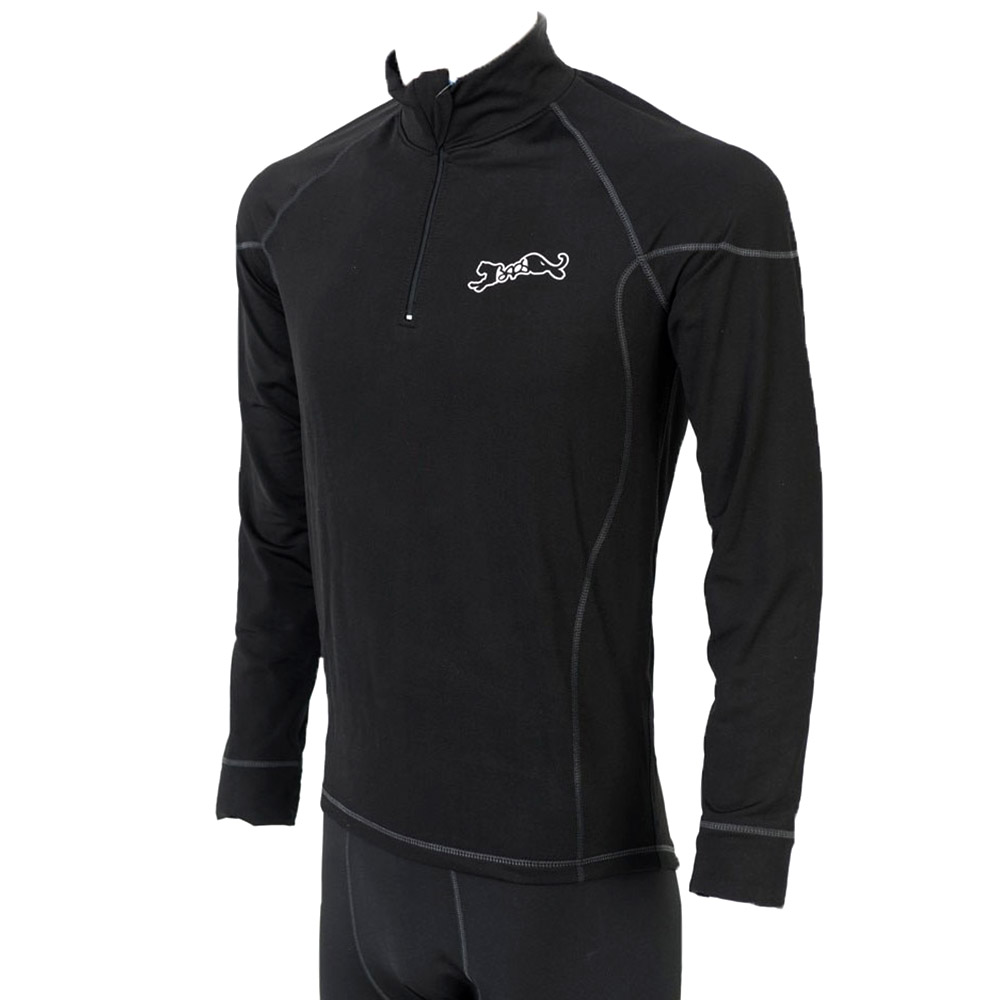 Bluza termica barbati Bars Protect, pentru sporturile de iarna, efect de termos, marimea XL, negru, TBPROTBXL
