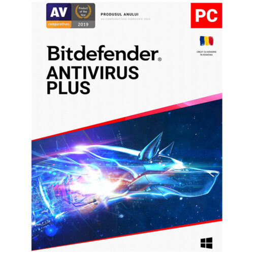 Licenta retail Bitdefender Antivirus Plus, 2 ani, 10 dispozitive, New, AV03ZZCSN2410BEN