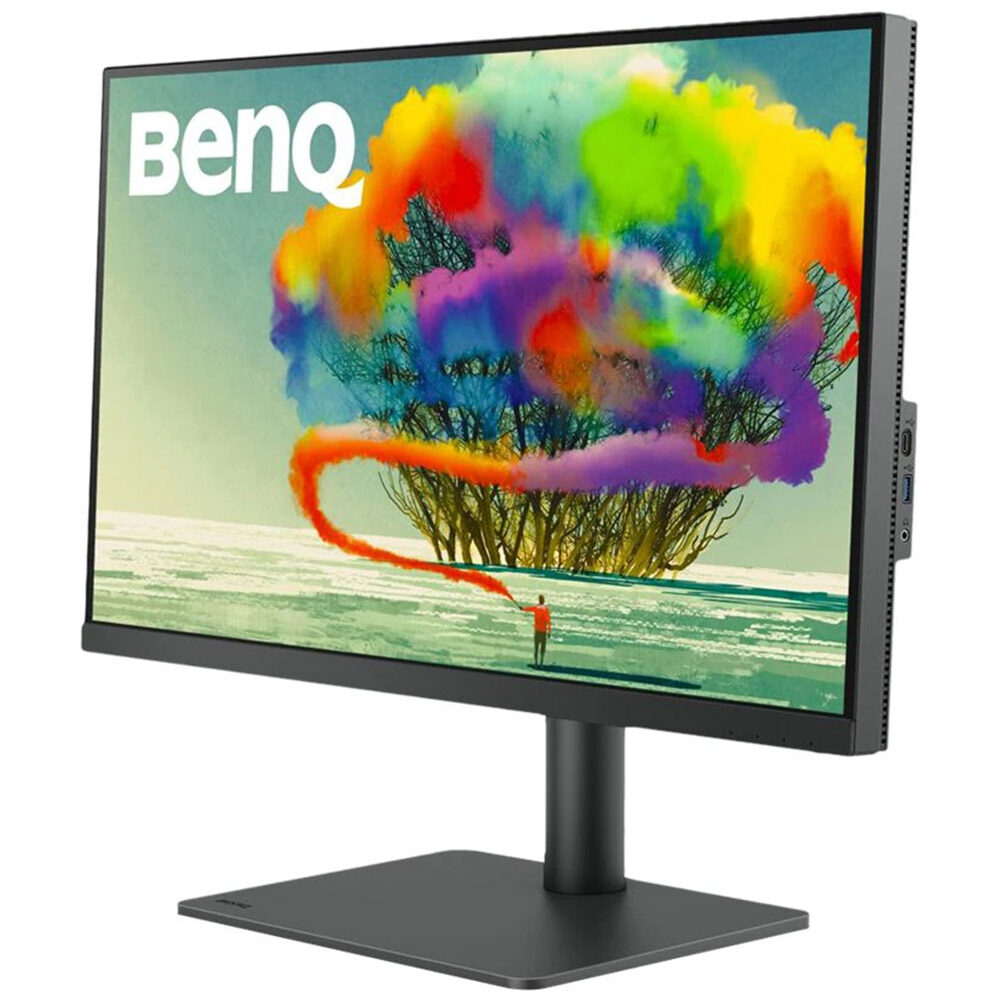 Monitor LED IPS BenQ PD2705U, 27 inch, 4K UHD, 5 ms, 60 Hz, VESA, Flicker-free, Low Blue Light, HDR, HDMI, USB, USB-C, Negru
