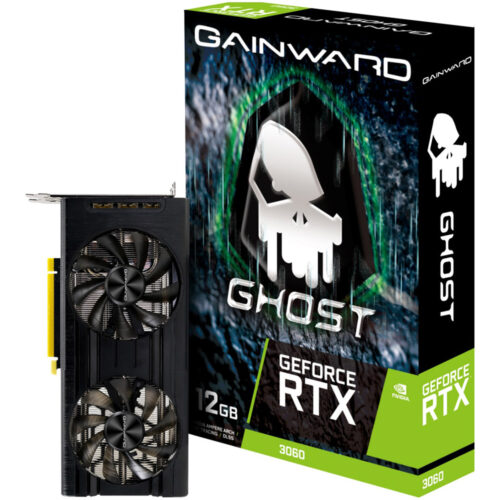 Placa video Gainward GeForce RTX 3060 Ghost LHR, 12GB GDDR6, 192-bit, 471056224-2430