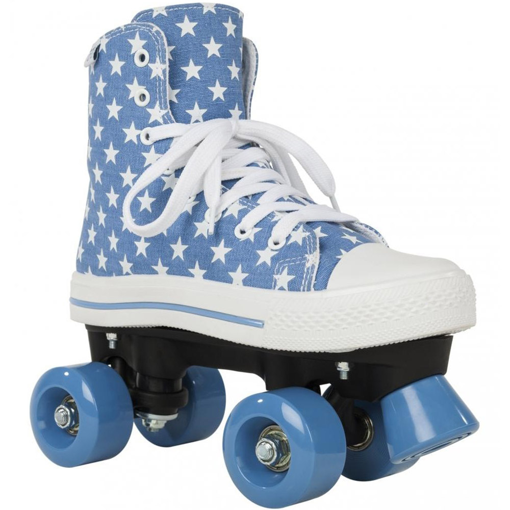 Role Rookie Canvas High Stars, Marimea 40.5, Albastru Alb, RKE-SKA-1536