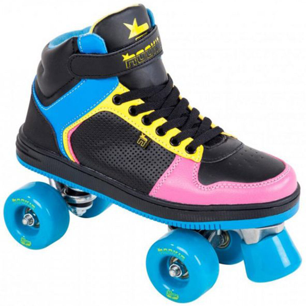Role Rookie Hype Hi Top Trainer, Marimea 33 Eu, Negru Albastru Roz, RKE-SKA-2060