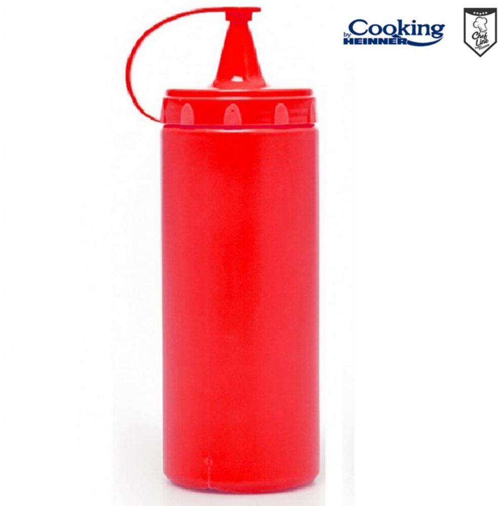 STICLA DISPENSER PENTRU SOSURI 1000 ML ROSU