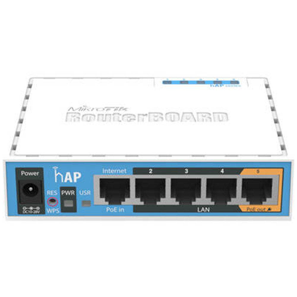 Router wireless MikroTik RB951UI-2ND, PoE, RJ45, USB