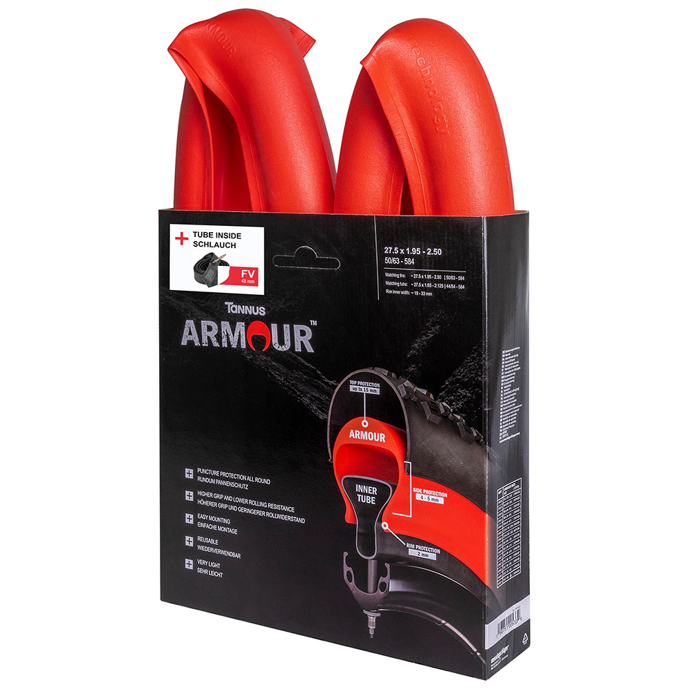 Set Camera si protectie Pegas Tannus Armour (FV) 26x1.95-2.50 inch