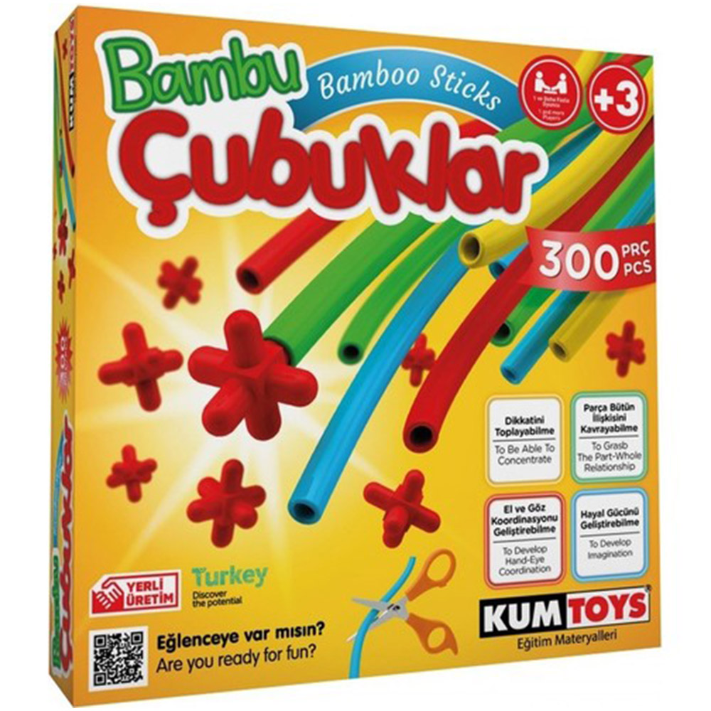 Set de Constructie, Bambus, REDKA5462