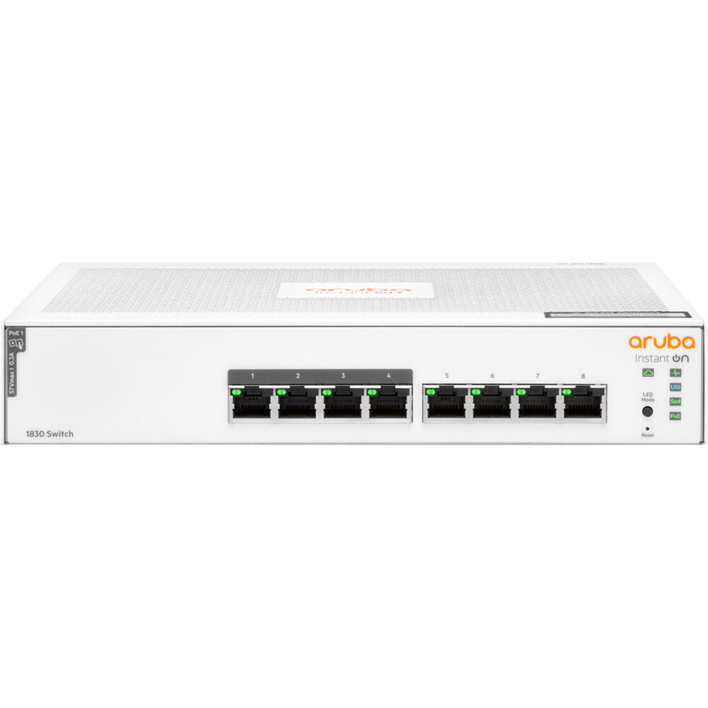 Switch Aruba IOn, 8 porturi, 1830, 8G, 65W, JL811A