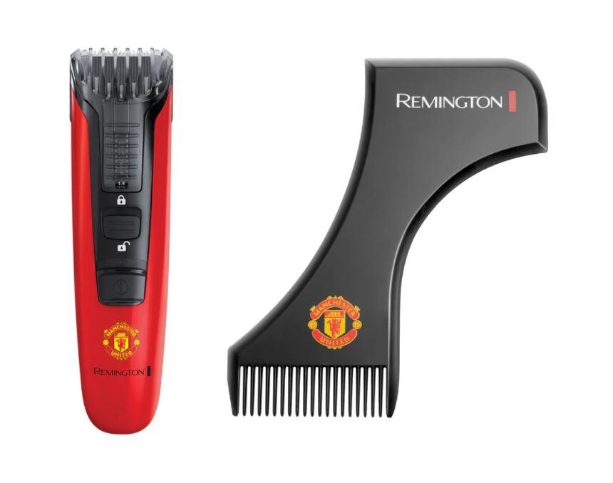 Aparat de tuns pentru barba/mustata MB4128 Manchester United Beard Boss Styler