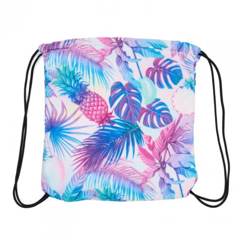 Beach Towel with bagpack 70x140 cm Material : 100% Polyester