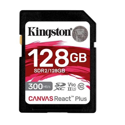 Card de Memorie SDHC Kingston Canvas React Plus 128Gb