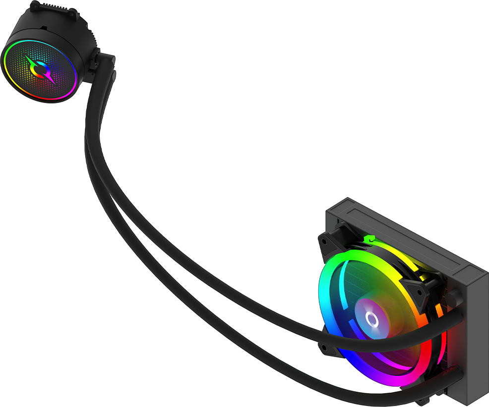 Cooler Procesor Aquarius 120 AIO Black ARGB