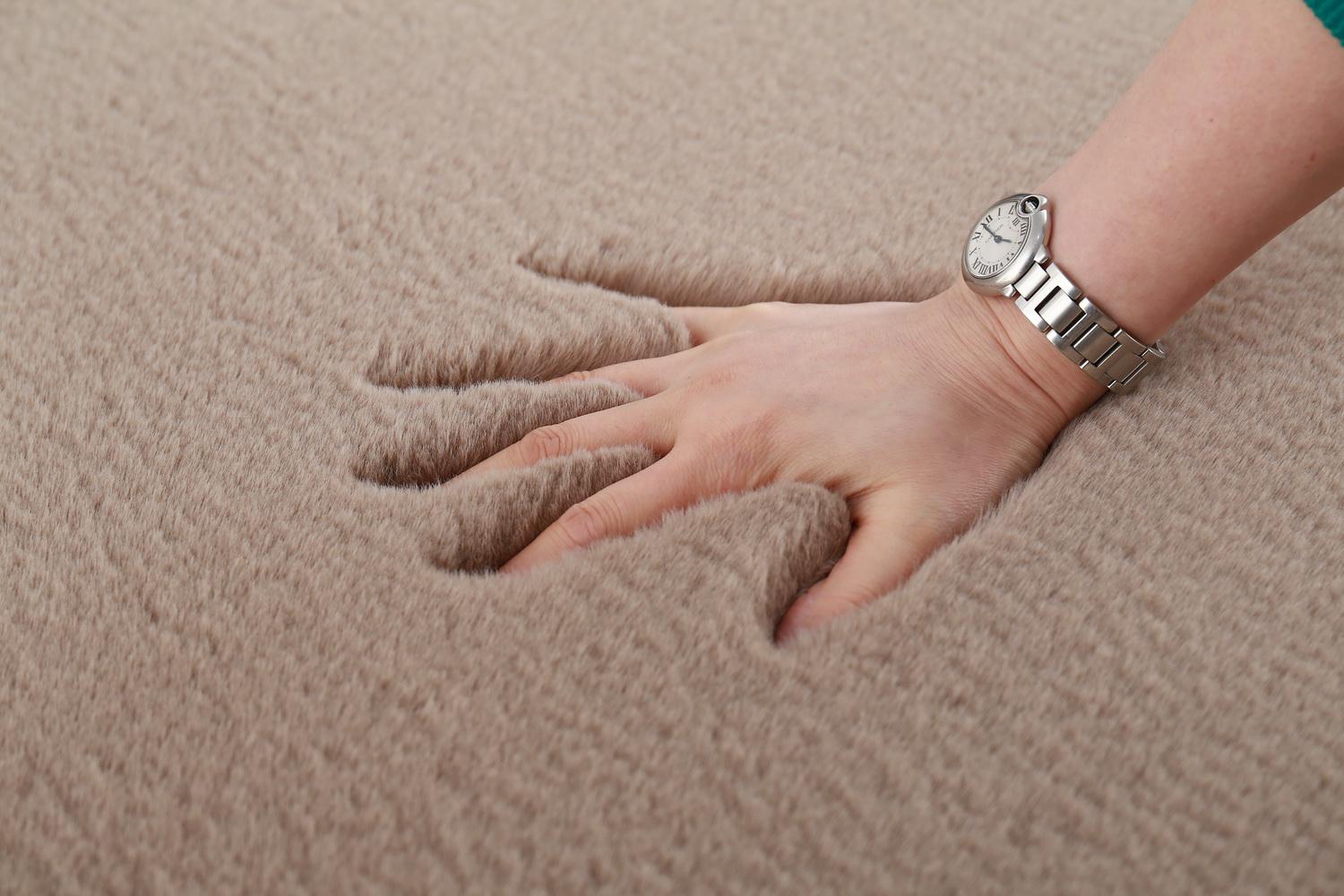 Covor Heinner Shaggy soft blanita Maro 200x300 cm