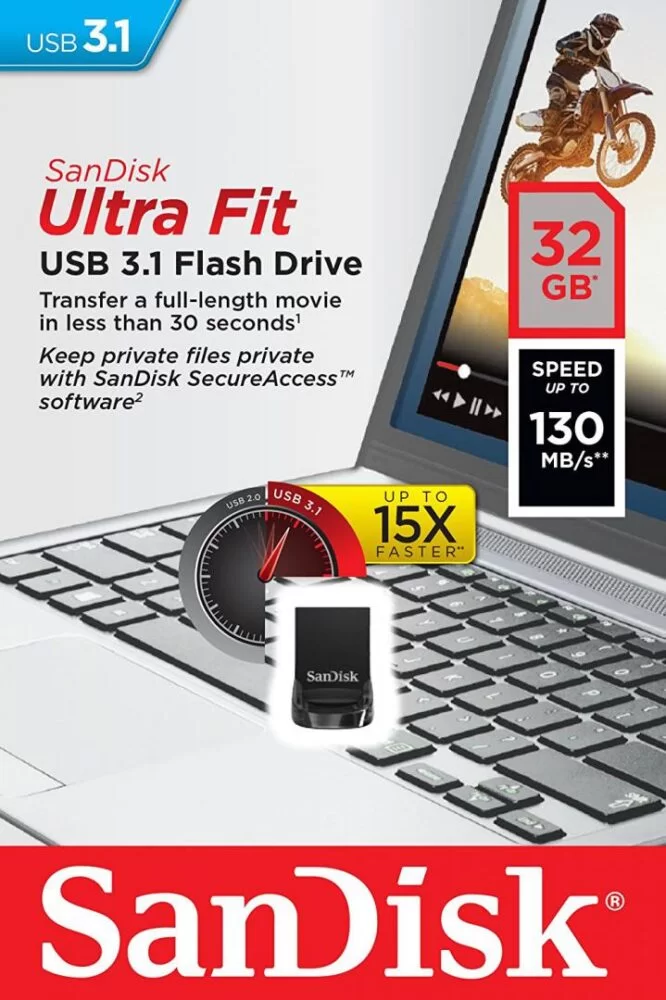 Memorie USB Flash Drive SanDisk Ultra Fit
