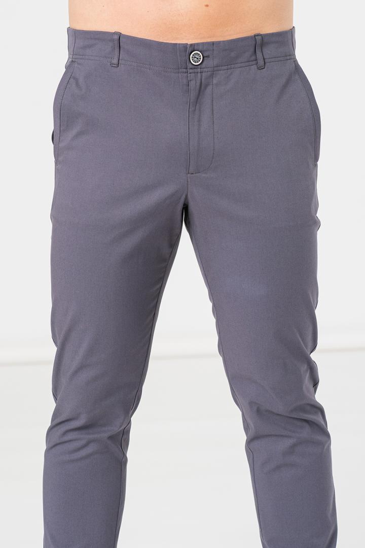 PANTALONI LUNG CASUAL BARBATI  GREY L
