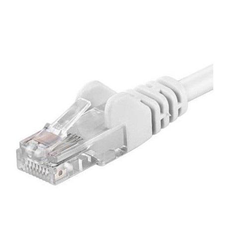Patchcord UTP RJ45-RJ45 Cat.5e 0.25m alb