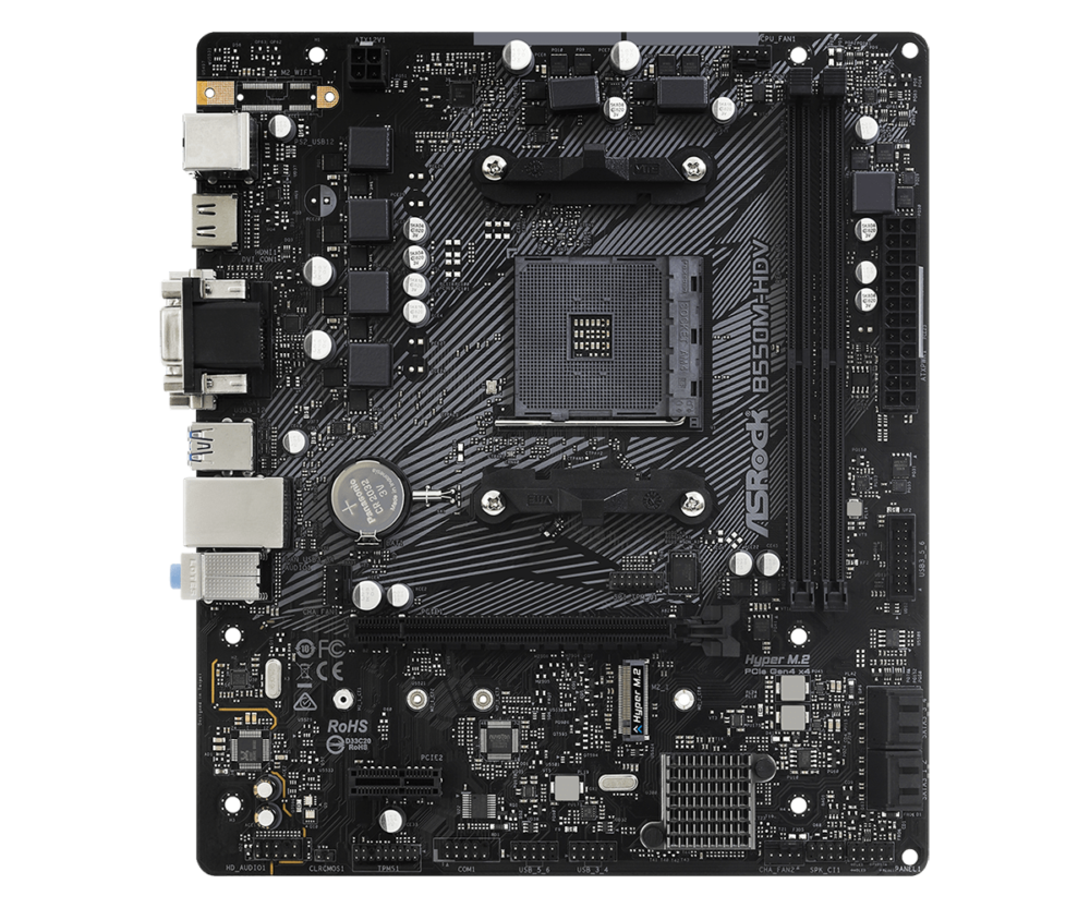 Placa de baza ASRock B550M-HDV