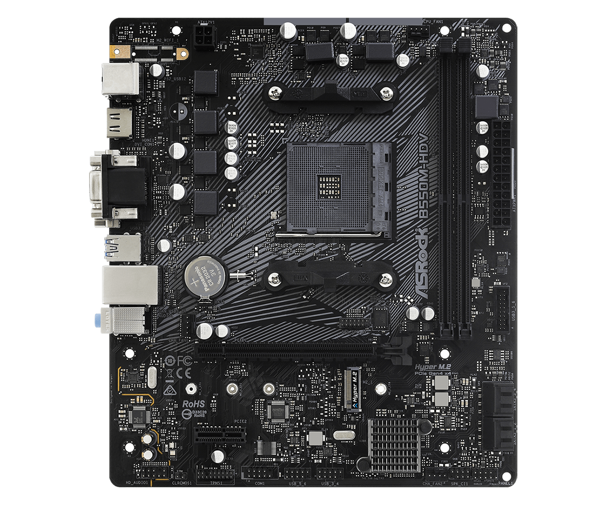 Placa de baza ASRock B550M-HDV