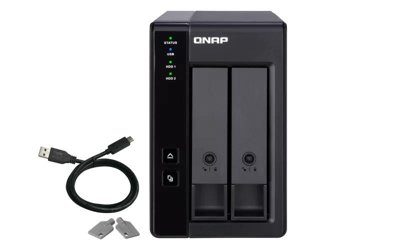 RAID USB QNAP TR-002 2-Bay
