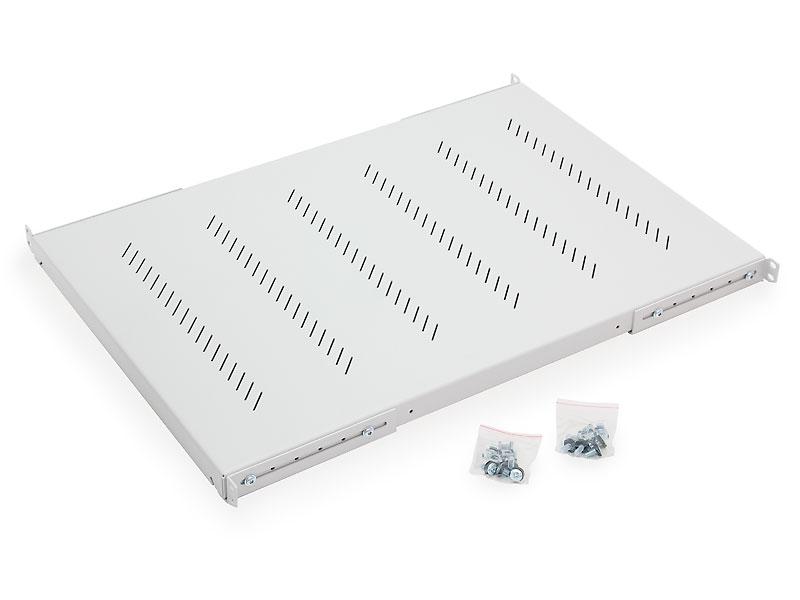 Raft fix perforat Triton 19" 1U/250 capacitate incarcare 40kg