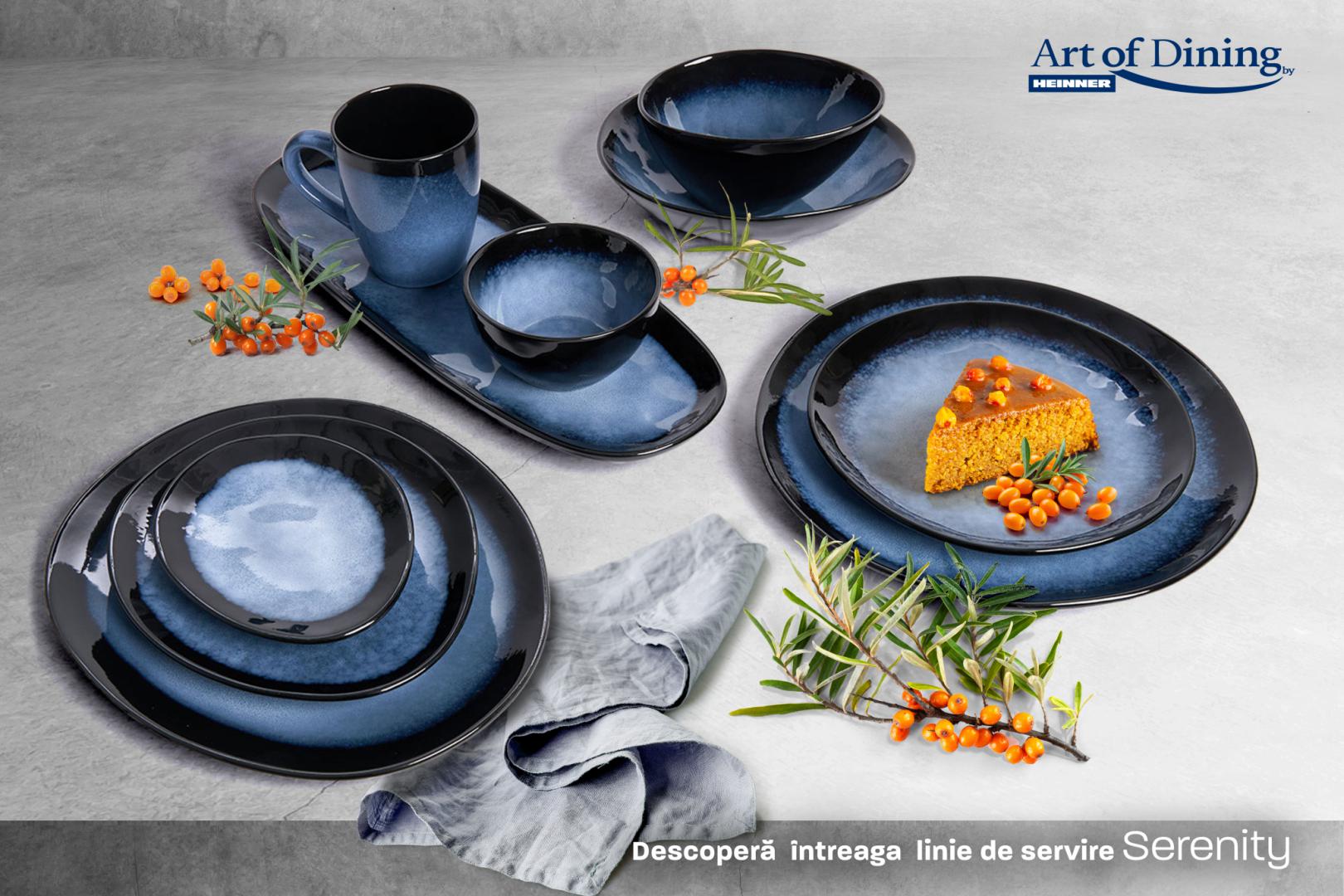 SET 6  BOLURI OVALE CERAMICA 20 CM