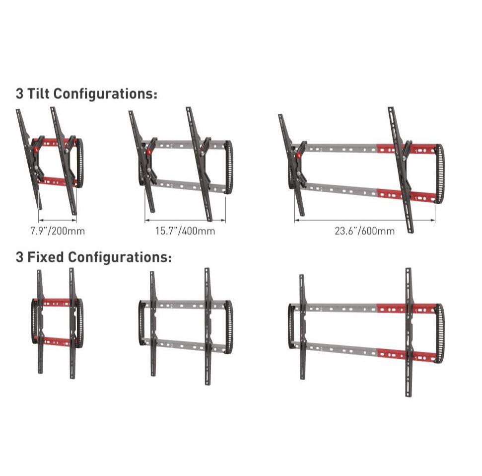 Suport perete Barkan Tilt TV Wall Mount 13" - 90"