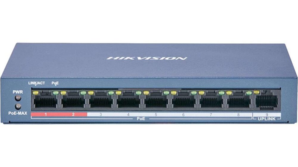 Switch Hikvision DS-3E0109P-E©