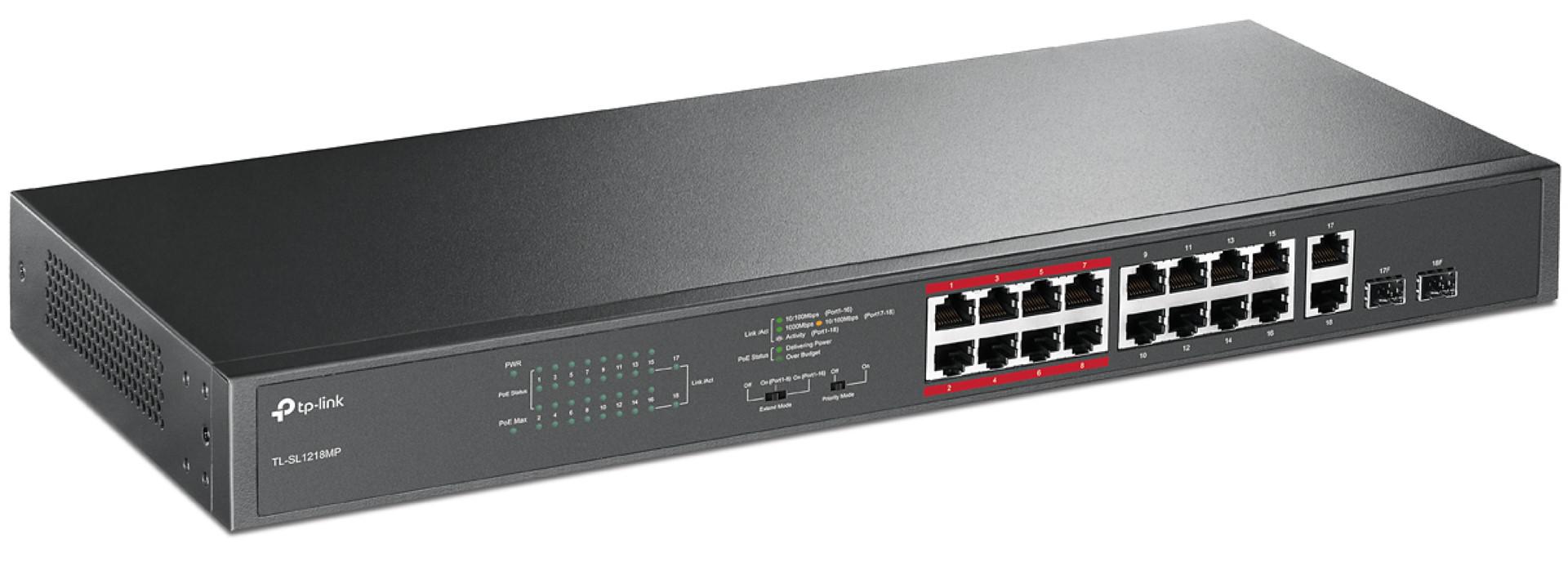 Switch TP-Link TL-SL1218MP
