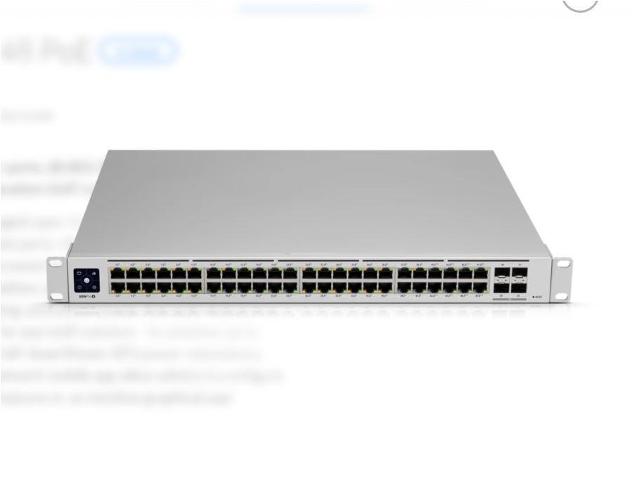 Switch Ubiquiti UniFi USW-48-POE