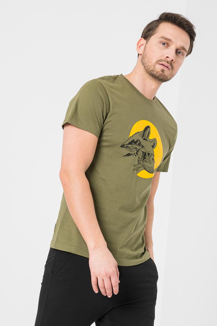 TRICOU CASUAL CIUCAS BARBATI KAKI-M