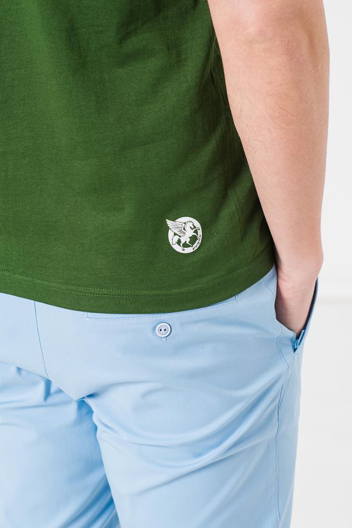 TRICOU CASUAL MOLDOVEANU BARBATI BOTTLE GREEN-L