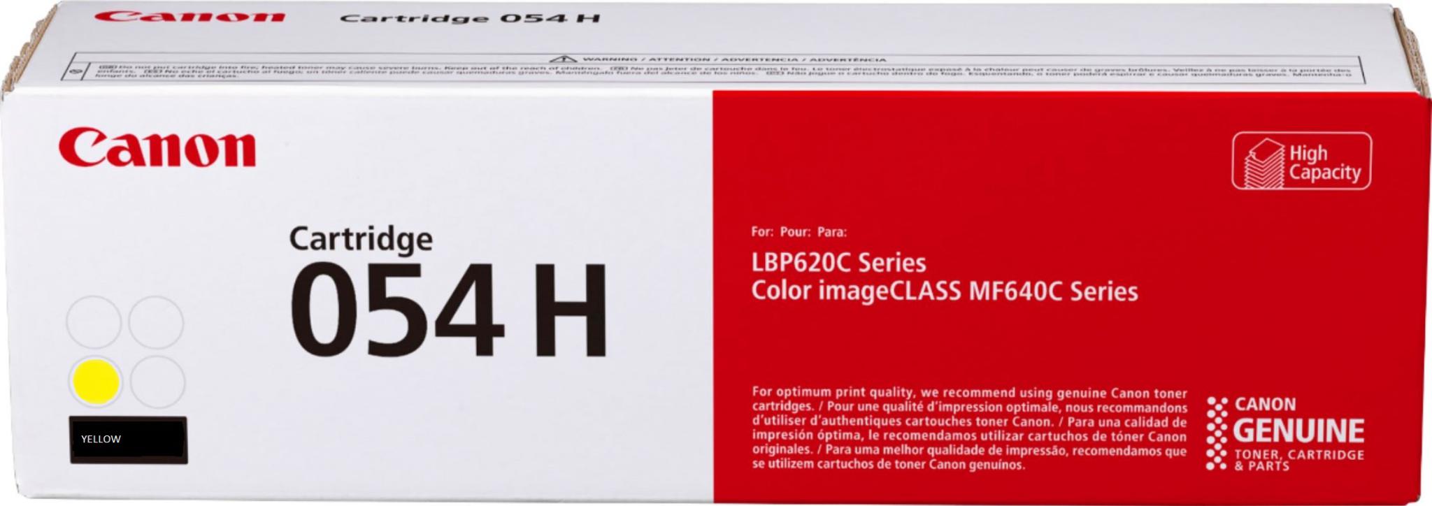 Toner Canon CRG054H yellow