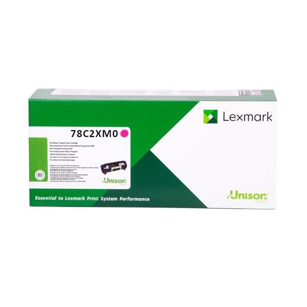 Toner Lexmark 78C2XM0 magenta